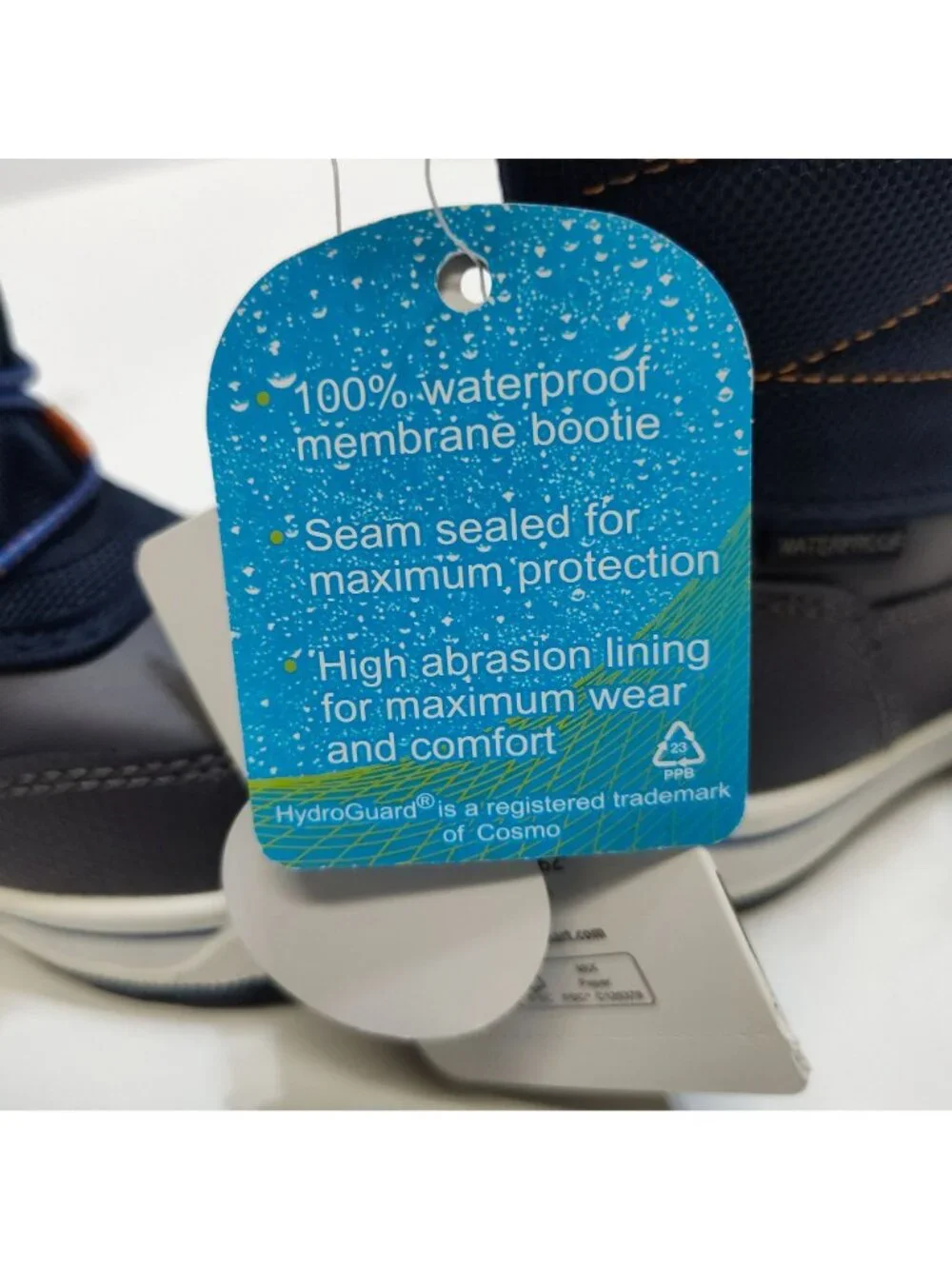Ozark Trail Tall Bungee Waterproof Snow Boots Rated To -20°F Toddler Boys Size 7